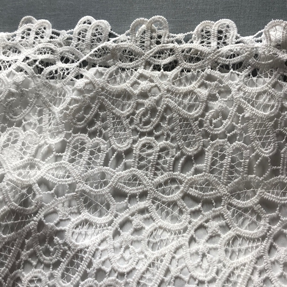 ❤️Super Cute Off White Crochet Skirt❤️ - Picture 2 of 5